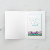 De beste sympathie voor mooie bloemen uit de tuine kaart (Binnen)