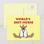 De beste T-shirts en cadeautjes ter wereld van de  Briefkaart (Voorkant / Achterkant)