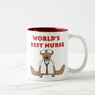 De beste T-shirts en cadeautjes ter wereld van de Tweekleurige Koffiemok