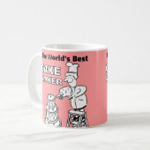 De Beste Taartenmaker Ter Wereld Koffiemok (Voorkant links)