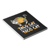 De beste Taco Cat Spelling Backted is Taco Cat Notitieblok (Schuin)