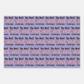 De Beste Tandarts in het Molar Systeem Cadeau Inpakpapier Vel (Voorkant 2)