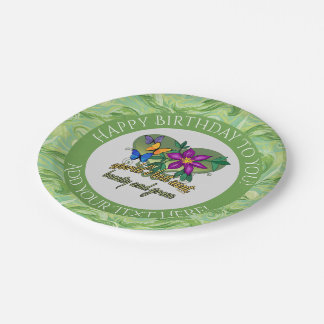 De beste tante Beauty en Grace ter wereld Papieren Bordje