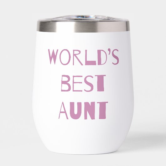 De beste tante ter wereld (Voorkant)