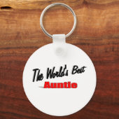 De beste tante ter wereld sleutelhanger (Voorkant)