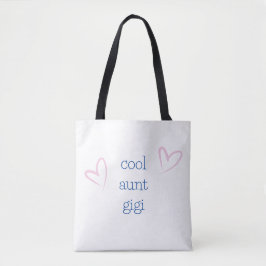 De beste tante van Cool Tunt nieuwe tante geperson Tote Bag