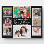 De beste tante van de wereld en de foto van oom 8 fotoplaat (Voorkant)