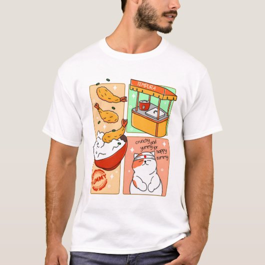 De beste Tempura Rice Bowl T-shirt (Voorkant)