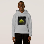 De beste Tennis Ball Trendy Modern Black (Voorkant volledig)