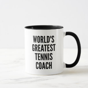 De beste tenniscoach ter wereld mok