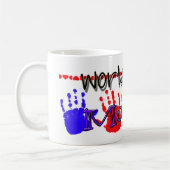 De beste ter wereld koffiemok (Links)