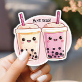 De beste theesoorten Boba Tea Kawaii Sticker