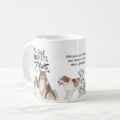 DE BESTE THERAPEUTEN HEBBEN POTEN Ondersteunende H Koffiemok (Voorkant links)