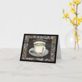 De beste therapie, koffie met vrienden Kaart (Gele Bloem)