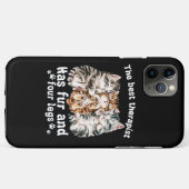 De beste therapist heeft vier benen en vier benen Case-Mate iPhone case (Achterkant (horizontaal))