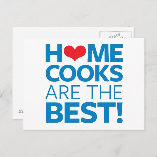 De beste thuisbankjes briefkaart (Voorkant / Achterkant)