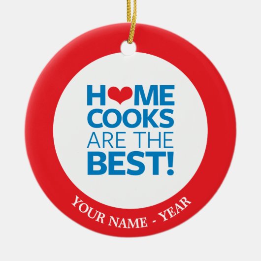 De beste thuisbankjes keramisch ornament (Voorkant)