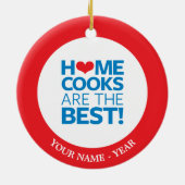 De beste thuisbankjes keramisch ornament (Achterkant)