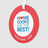 De beste thuisbankjes ornament (voorkant)