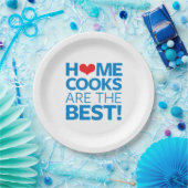 De beste thuisbankjes papieren bordje (Feest)