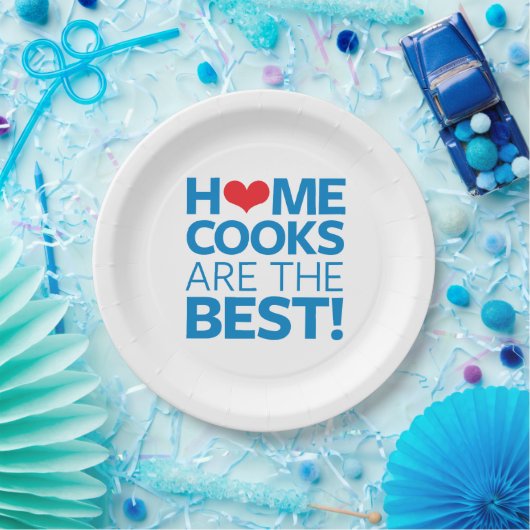 De beste thuisbankjes papieren bordje (Feest)