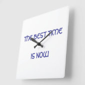 De beste tijd is nu vierkante klok (Hoek)