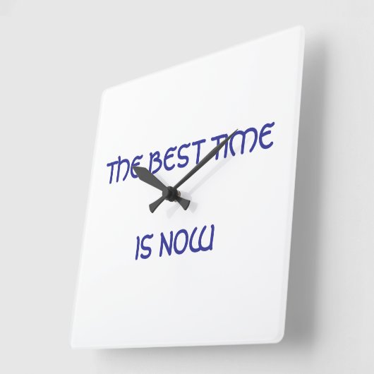 De beste tijd is nu vierkante klok (Hoek)