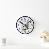 De beste tijd is voor papa ronde klok (Huis)