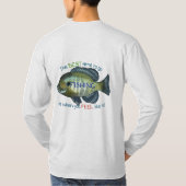 De beste tijd om te gaan Vist | Blauwvintonijn T-shirt (Achterkant)