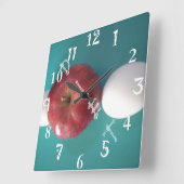 De BESTE tijd om te ontbijten en te eten Vierkante Klok (Hoek)