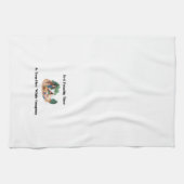 De beste tijd van de Familie is samen terwijl het  Theedoek (Horizontaal)