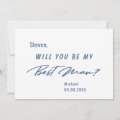 De beste tijd van de Man om het grappige manuscrip Kaart (Achterkant)