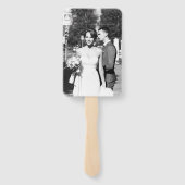 De beste tijdlijn en trouwprogramma's voor kranten handwaaier (Achterkant)