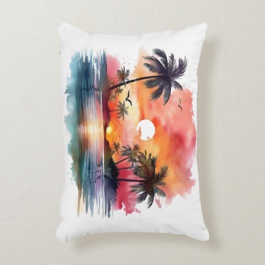 De beste trandes populaire design zonsopgang pilo accent kussen (Voorkant(Verticaal))