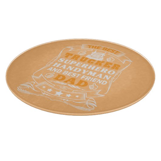 De beste Trucker Snijplank (Hoek)