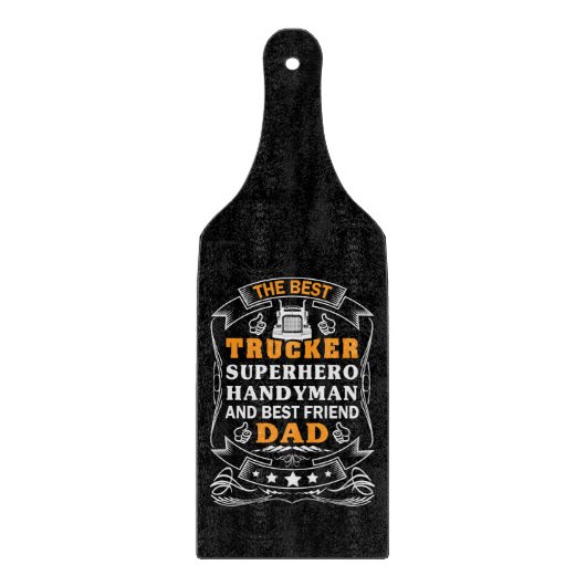 De beste Trucker Snijplank (Voorkant)