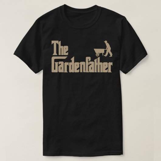 De beste tuinvader geeft de Gardenfather Mannen a T-shirt (Design voorkant)