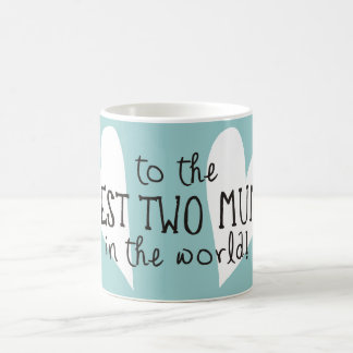 De beste twee Mums ter wereld Koffiemok