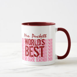 De beste tweede klas van de wereld: Aangepaste naa Mok