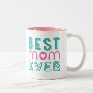 De beste Tweekleurige Mok van het Mamma ooit