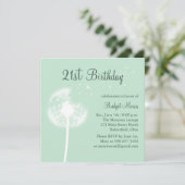 De beste Uitnodiging van de Vergroting van de 21st (Staand voorkant)