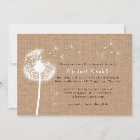 De beste Uitnodiging van het Baby shower van de Ve (Voorkant)