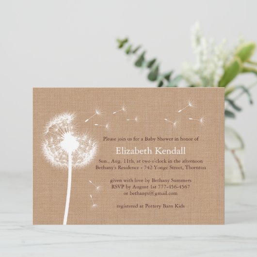 De beste Uitnodiging van het Baby shower van de Ve (Staand voorkant)