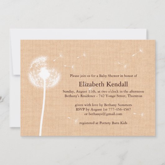 De beste Uitnodiging van het Baby shower van de Ve (Voorkant)