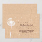 De beste Uitnodiging van het Baby shower van de Ve (Voorkant / Achterkant)