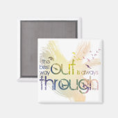 De beste uitweg is altijd door magneet (Voorkant / Achterkant)