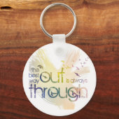 De beste uitweg is altijd door sleutelhanger (Voorkant)