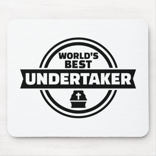 De beste undertaker ter wereld muismat (Voorkant)