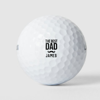 De beste vader aangepaste naam Golfballen