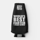 De beste vader cadeau voor papa flesjeskoeler (Voorkant)